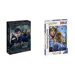 Harry Potter Collection (8 Dvd) + Ravensburger 14821 Harry Potter in Hogwart Puzzle, 500 Pezzi