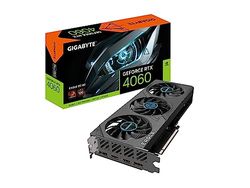 Gigabyte GeForce RTX 4060 Eagle OC Carte Graphique 8G, 3 Ventilateurs WINDFORCE, 8 Go 128 Bits GDDR6, GV-N4060EAGLE OC-8GD Carte vidéo