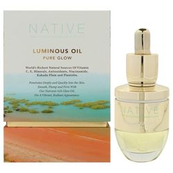 Native Luminous Pure Glow Oil by Klara for Women - 1.01 oz Oil