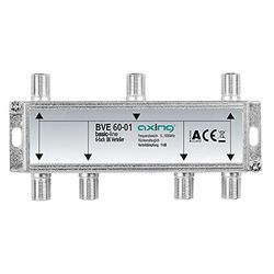 Axing BVE 60-01 - Distribuidor de antena (6 saídas, 5-1000 MHz) (importado)