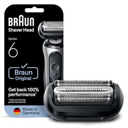 Braun Series 6 Electric Shaver Original Replacement Head, Get Back 100% Performance, Compatible with 60, 61, 62 Generations Shavers, 64B