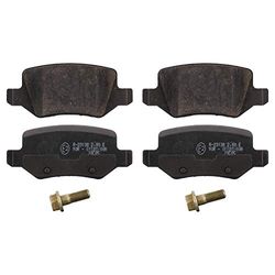 febi bilstein 16525 Brake Pad Set with bolts, 1 unit