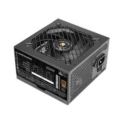 Mars Gaming MPB650SI, Alimentation PC ATX 650W, Garantie 7 Ans, 80Plus Bronze 230V, 90% d'Efficacité, Ventilateur SI Extreme Silence avec Noyau en Cuivre, Technologies AI2-RPM, DC-DC et SMD, Noir