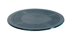 Dycem Anchorpads, ontworpen voor individuen met mobiliteitsuitdagingen, matten met veilige ankerpunten, voorkomen slips en morsen, antislip pad, rond, 140 mm diameter, groen