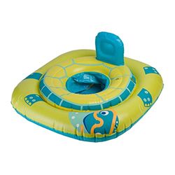 Speedo Baby Turtle Swim Seat 0-12 Months Swim Seat Junior Unisex, Empire Yellow/Turquesa/MarineAzul, Talla Única