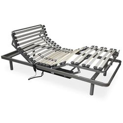 DUÉRMETE ONLINE Artilux Lit articulé électrique 5 Plats, Cadre renforcé, fiable et Silencieux, Moteur Allemand, 105 x 190 cm