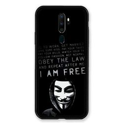 Beschermhoes voor Oppo A9 (2020) Anonymous I am Free