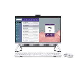 Dell Inspiron 5400 23.8" FHD All-In-One Desktop, Intel Core i5-1135G7, 8GB RAM, 512GB SSD + 1TB HDD, Windows 11 Home (Silver)