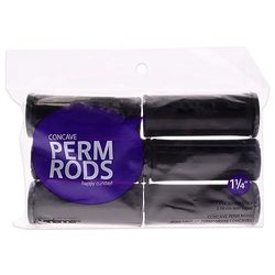 Marianna Concave Perm Rods Jumbo - Black for Women 3.18 cm Hair Rods