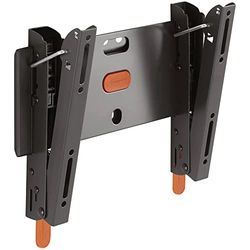 VOGEL'S BASE 15 S vinklingsbar TV-konsol för 19-43-tums TV-apparater | Lutbar upp till 15° | TV-fäste för tv-apparater som väger upp till 20 kg och VESA 75x75 till 200x200