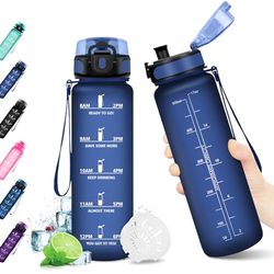 KollyKolla Butelka dla dzieci, 500 ml, sportowa butelka na wodę z motywacyjnym wskaźnikiem czasu, nie zawiera BPA, butelka dla dziewczynek, 1 kliknięcie, otwarta butelka na wodę dla dzieci, szkoła,