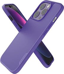 Smartish Gripmunk - Funda Delgada para iPhone 14 Pro, Compatible con MagSafe [Ligera y Protectora], Funda de Agarre Delgada con Forro de Microfibra - You'Re Just Jelly