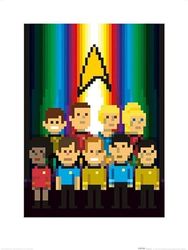 Star Trek PPR51308 Ingelijste afbeelding, 60 x 80 cm, meerkleurig