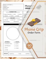 Phone Grip Order Form
