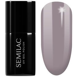 SEMILAC Gel Nail Polish 140 Little Stone - Full Coverage Gel Polish - Soak Off Easy To Use LED/UV Nail Lamp - Long Lasting Manicure and Pedicure up to 3 weeks