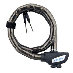 Fischer Länklås, längd: 70 cm, svart