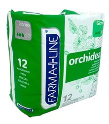 Farmaline Absorbentes de día sin alas, 12 unidades