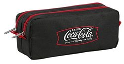 Coca Cola Black Etui, 21 cm, zwart