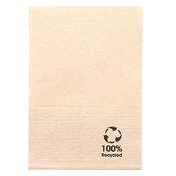 Garcia de Pou Feel Green Mini-Servis Napkins Recycled 1 Ply 23 Gsm in Box, 17 x 17 cm, Cellulose, Cream, 30 x 30 x 30 cm