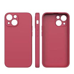 WDTURNS Beschermhoes van siliconen voor iPhone 13 (6,1 inch), [Full Body Bescherming] [Schokbestendig] [Antislip] [Militaire kwaliteit] Beschermhoes voor iPhone 13 voor mannen en vrouwen, meidoorn