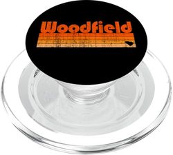 Estilo retro de los 80 en Woodfield, SC PopSockets PopGrip para MagSafe