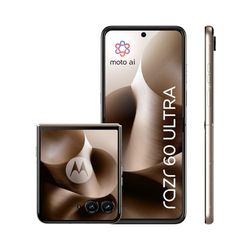 Motorola Razr 60 Ultra con Moto AI (16/512GB, 50+50MP, selfie 50MP, display esterno 4.0" interno 7" pOLED 165Hz, Qualcomm Snapdragon 8 Elite, 4700mAh, 5G, Dual SIM, Android 15) PANTONE Mountain Trail