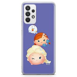 ERT GROUP mobiltelefonfodral för Samsung A32 4G LTE originalt och officiellt licensierat Disney mönster Frozen 004 optimalt anpassad till formen på mobiltelefonen, fodral tillverkad av TPU-plast