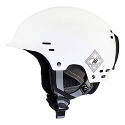 K2 Thrive Casque de Ski/Snowboard Unisexe-Adulte, Blanc, S (51-55cm)