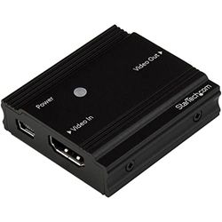 StarTech.com Amplificador de sinal HDMI - Extensor de sinal HDMI - 4K a 60 Hz - até 9 metros com cabo convencional