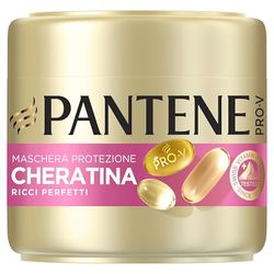 Pantene Pro-V Maschera Capelli, Protezione Cheratina, Ricci Perfetti, Fino A 72h Di Ricci Definiti In 1 Applicazione Per Ricci Crespi, Ribelli, 300 ml