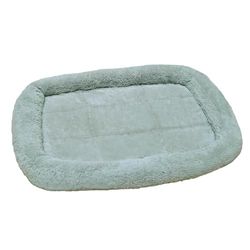 Nobby Bian 61959 Tapis Ovale avec Bord Gris Clair 98 x 78 x 8 cm