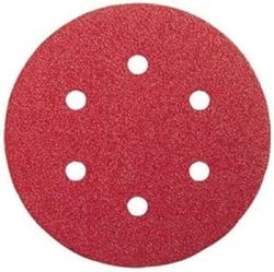 Milwaukee 4002395343249 Disque Abrasif pour Ponceuse Orbitale, Rouge