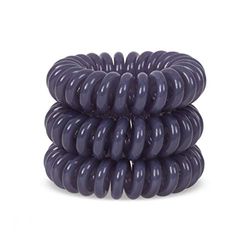 Granite Grey SpiraBobble | Hair Bands for Women – 9Pcs Set Hair Bobbles | Durable Hair Tie | Spiral Ring for ponytails