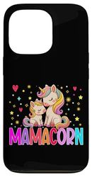 Adorabile unicorno Mamacorn Fantasy Art Custodia per iPhone 13 Pro