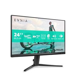 Philips Evnia 24M2N3200S - Monitor Gaming FHD de 24 Pulgadas, 180 Hz, 0,5 ms, FreeSync Prem., Comp. G-Sync. (1920x1080, HDMI 2.0, DisplayPort 1.4) Negro-Gris