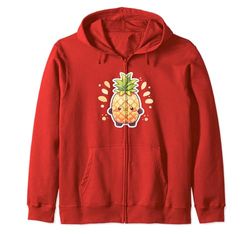 Piña Planta de la piña Fruta de la piña Piña Sudadera con Capucha