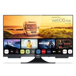 Cello C2424WS Trav 24" inch SMART 12V Camping Travel TV frameless Triple Tuner Bluetooth "WebOS by LG". "Pitch Perfect" Speaker Disney+ Netflix Camper Truck Boot Made in Europe [2024], 12V SMART