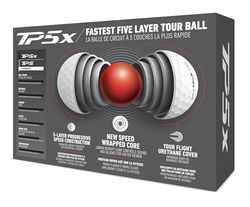 TaylorMade Golf 2024 symbol TP5X palmträd GOLFBALL ett dussin