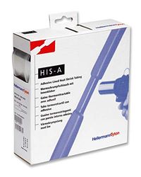 Hellermann Tyton 308-12403 Tubo termorestringente Trasparente 1pezzo(i) isolamento dei cavi
