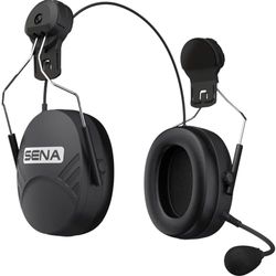 Sena TUFFTALK-LITE-02 Tufftalk Lite Paraorecchie con Comunicazione Bluetooth a Lungo Raggio, Supporto per Elmetto