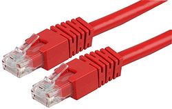 Pro Signal PS11152 RJ45 Male to Male Cat6 UTP Ethernet Patch Lead, 2m, Red
