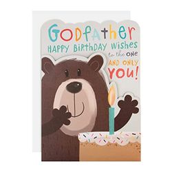 Hallmark Godfather Birthday Card 'One and Only' - Medium [Old Model],25472238