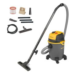 Stanley SXVC20PTE Nat- en droogzuiger met stopcontact voor elektrisch gereedschap (1200 W, 20 l)