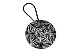 Gardinia Embrasse à Rideaux Aimantée Rond, pour Décorer et Fermer Les Rideaux, Dimensions Ø 7,5 cm, Métal, Gris