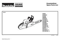 Instelschroef, origineel onderdeel voor Dolmar PS-5000 HD, 181213250-9243