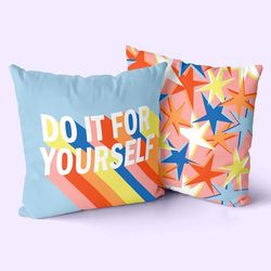 Do it Funda de cojín decorativo 50x50 cm (Pack de 2)