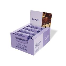 Bulk Macro Munch Protein Bar | Chocolate Hazelnut Flavour | 12 x 62g | 20g High Protein | Low Sugar | 6.7g Fibre | Soft-Baked Triple Layer | Healthy Snack Bar Gym | Fitness | On the Go | Vegetarian