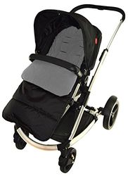 Voetzak/COSY TOES compatibel met Phil & Teds kinderwagen Dolphin grijs