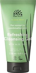 Urtekram Cleansing Gel - Wild Lemongrass - Normal to Combination Skin - 150 ml, Vegan,Organic, Moisturizing Cleansing Gel, Natural Origin