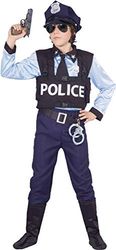Ciao Jongens Poliziotto Special Police Costume Bambino (Taglia 5-7 Anni) Kosten, Blauw, Jaar EU, blauw, 5-7 jaar